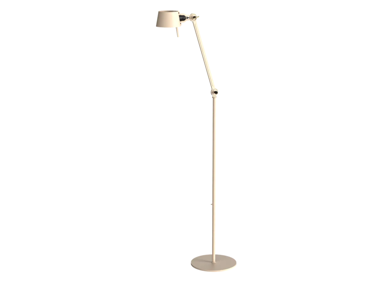 Vloerlamp Bolt Long 1 arm lightning white