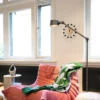 Vloerlamp Bolt Long 1 arm midnight gray