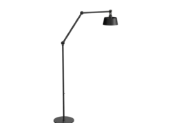 Vloerlamp Bolt Long upperfit 2 armen pure black