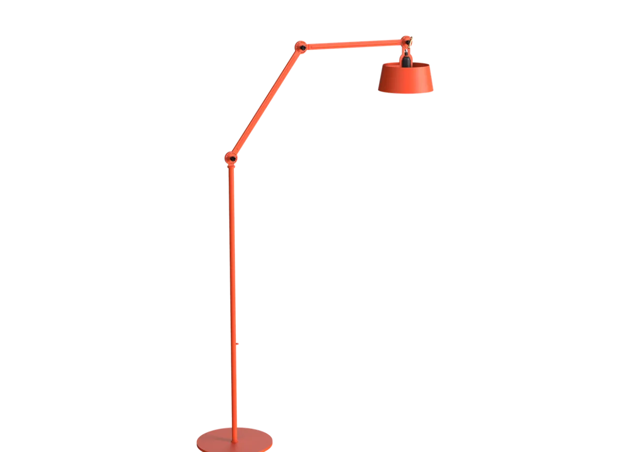 Vloerlamp Bolt Long upperfit 2 armen striking orange