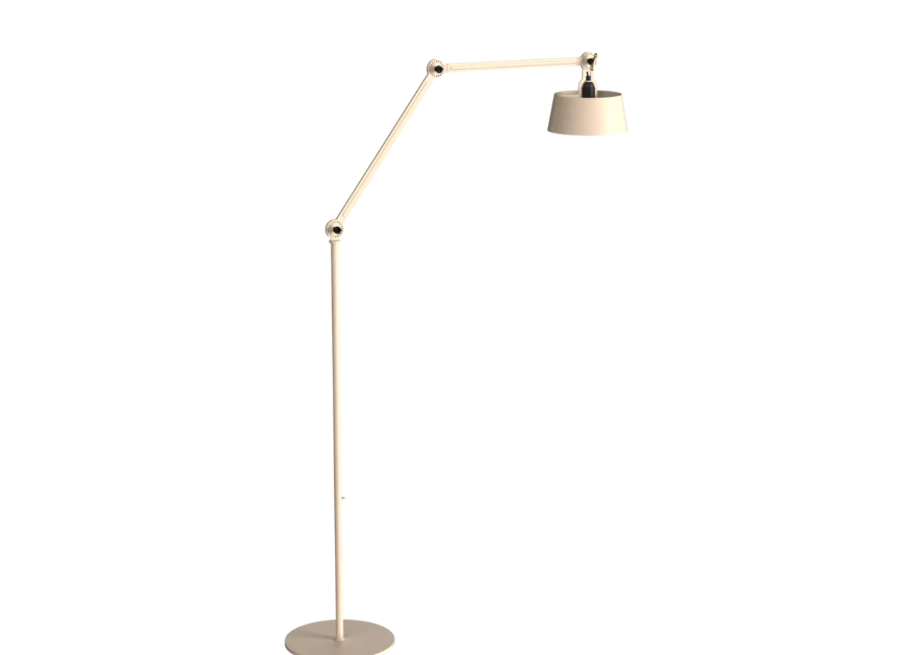 Vloerlamp Bolt Long upperfit 2 armen lightning white