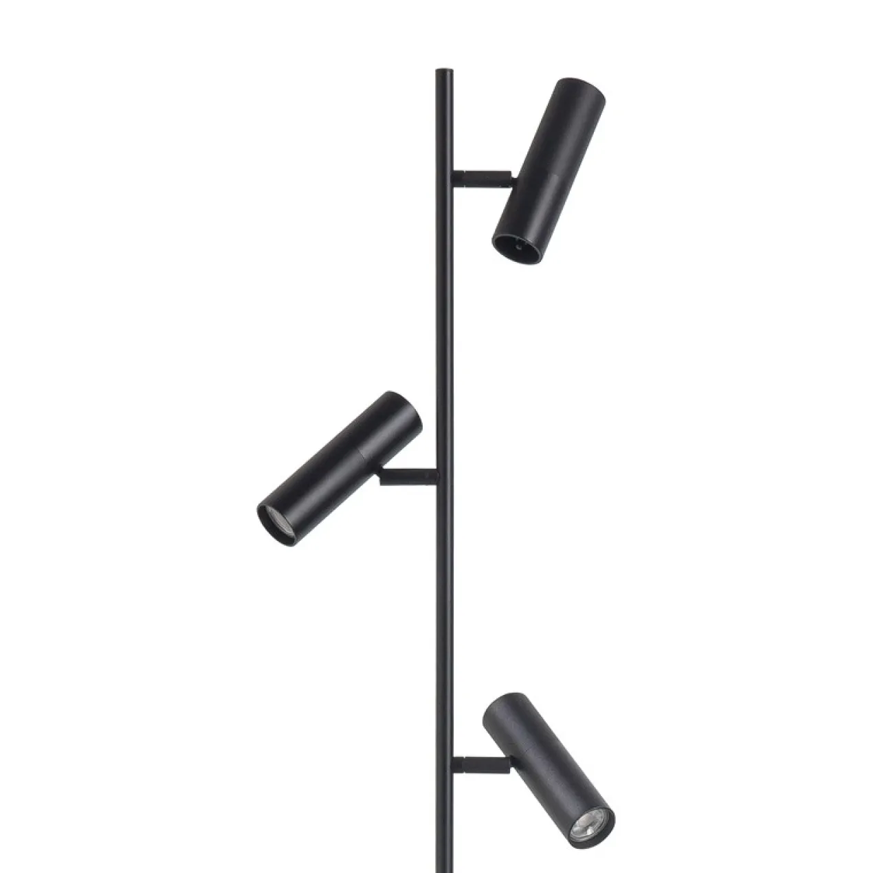 Vloerlamp Bram 3-lichts zwart