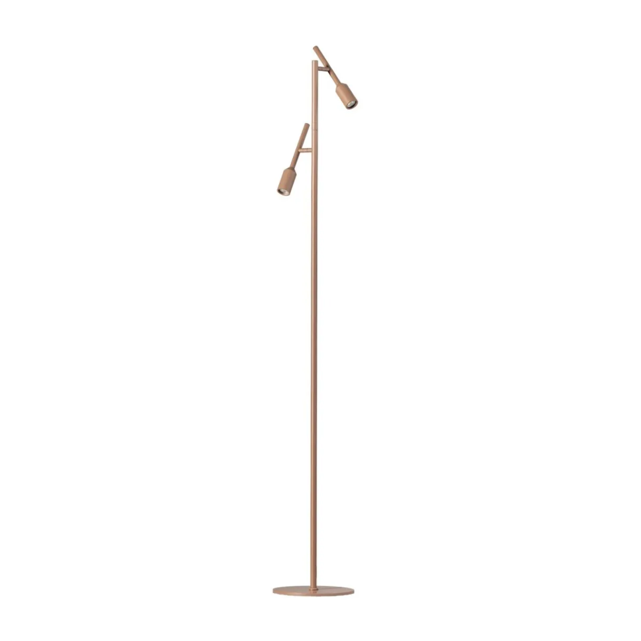 Vloerlamp Brian 2-lichts Mocha