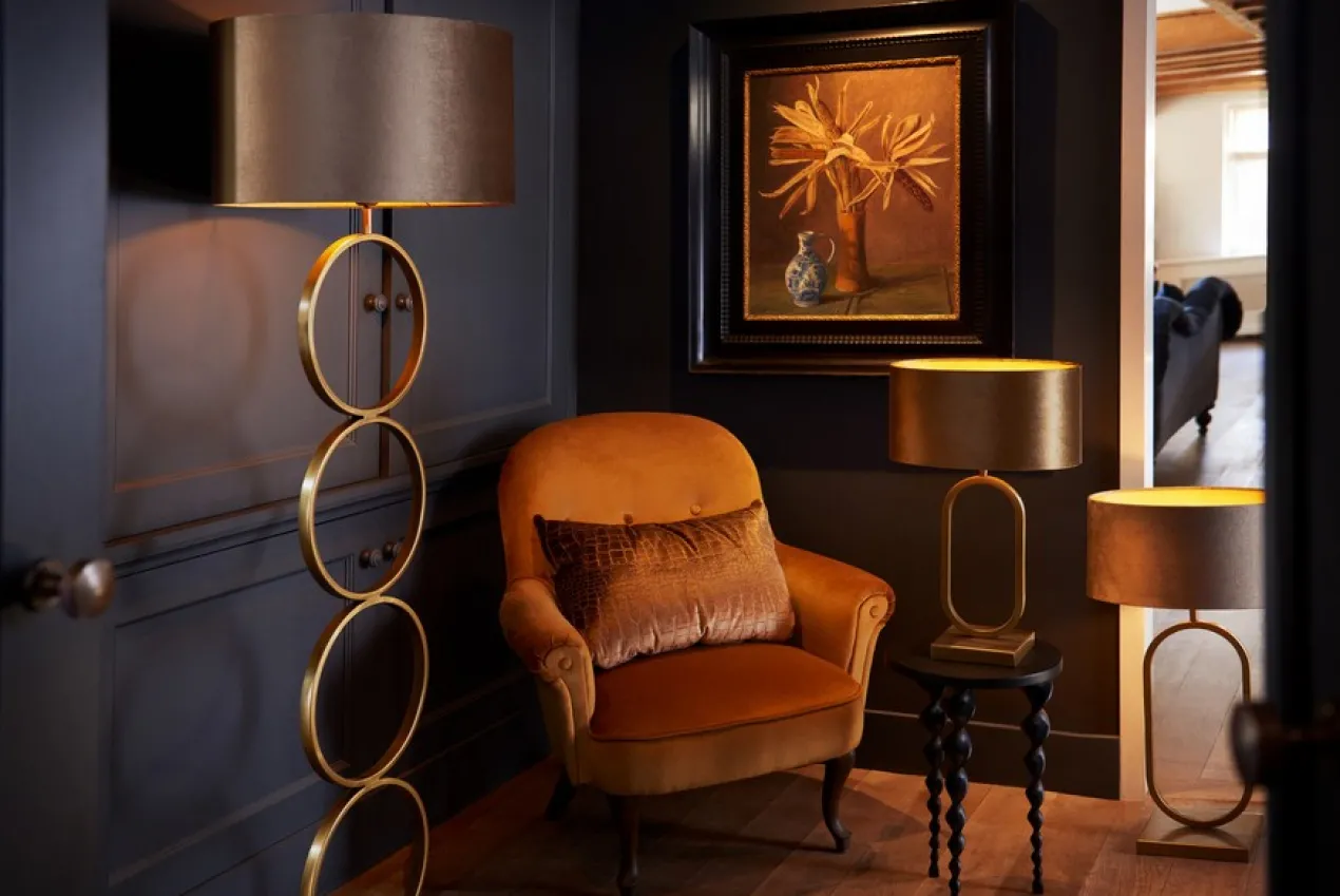 Vloerlamp Capri bronze - zonder kap