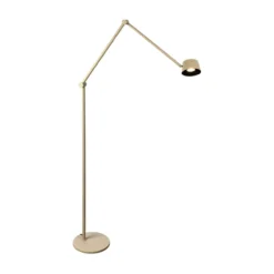 Vloerlamp Casper hoog olijfgroen