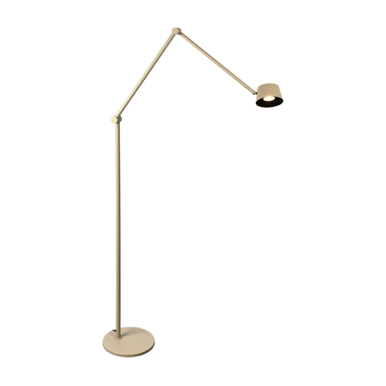 Vloerlamp Casper hoog olijfgroen
