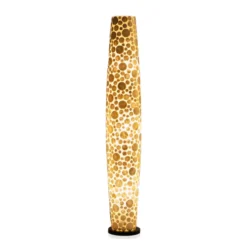 Vloerlamp coins white shell 200 cm