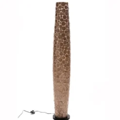 Vloerlamp cone coins gold capiz 200 cm