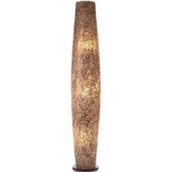 Vloerlamp Cone gold capiz 100 cm