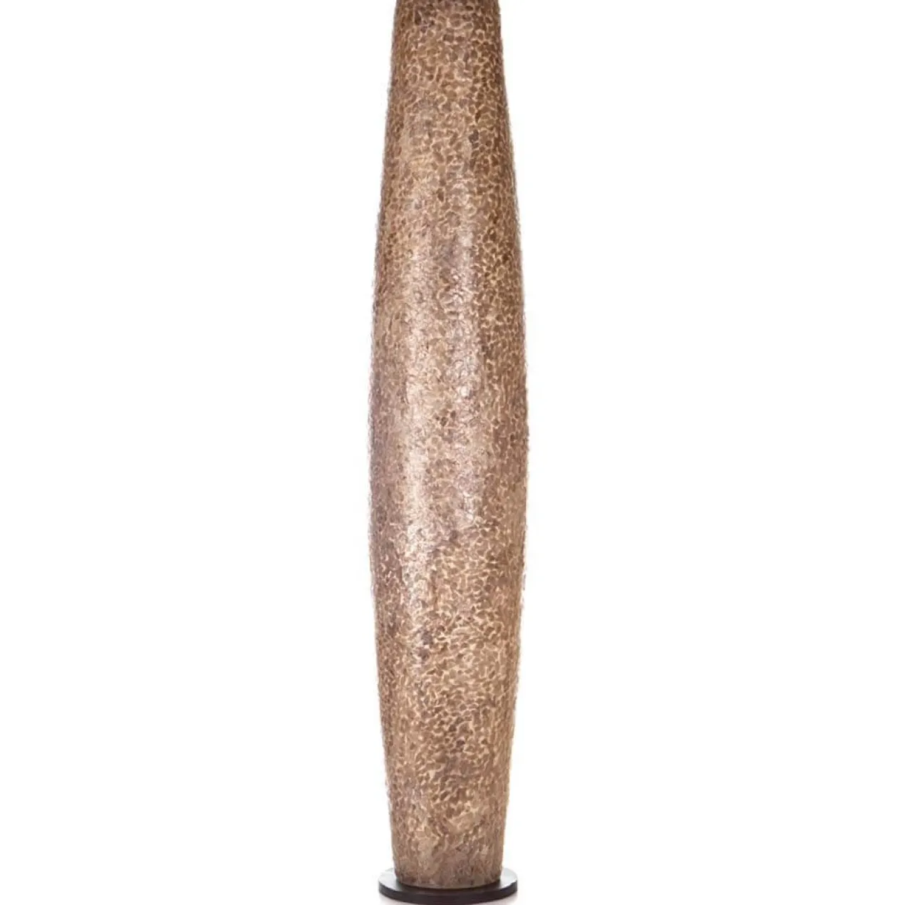 Vloerlamp Cone gold capiz 100 cm