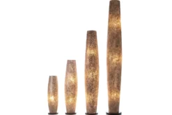 Vloerlamp Cone gold capiz 100 cm
