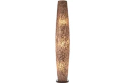 Vloerlamp Cone gold capiz schelp 200 cm