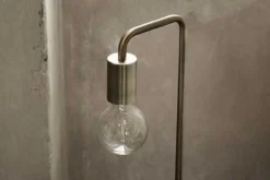 Vloerlamp cool antique brass
