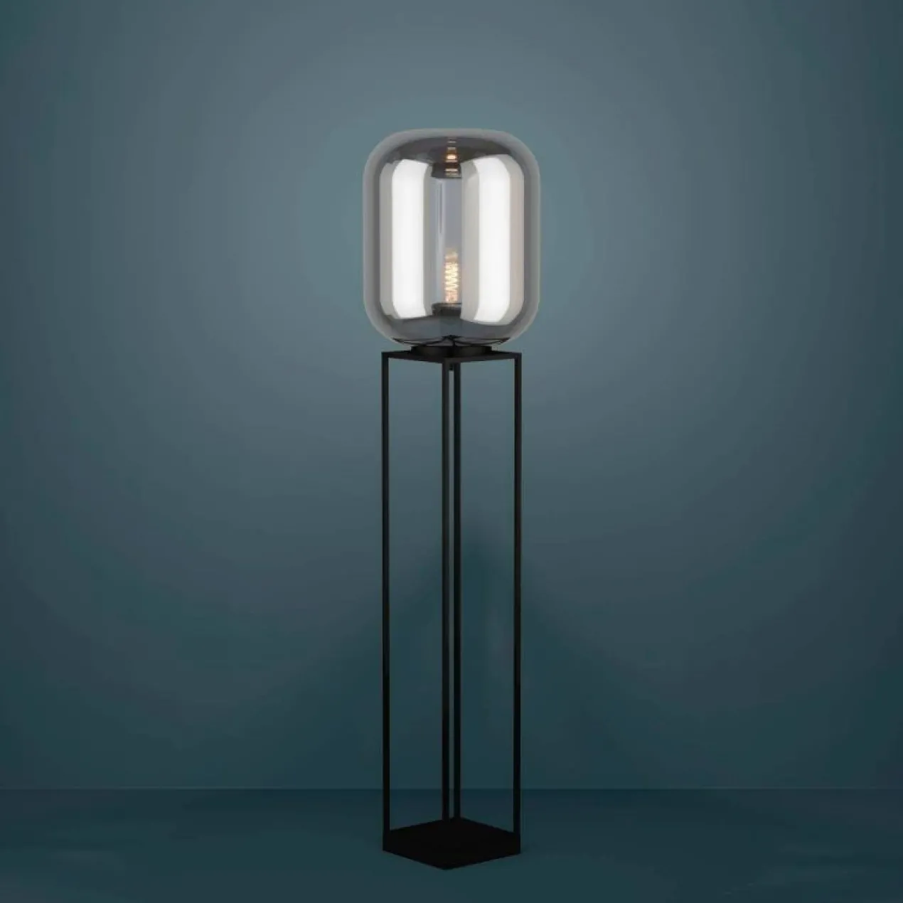 Vloerlamp Diana Diana Vloerlamp - Rookglas #1