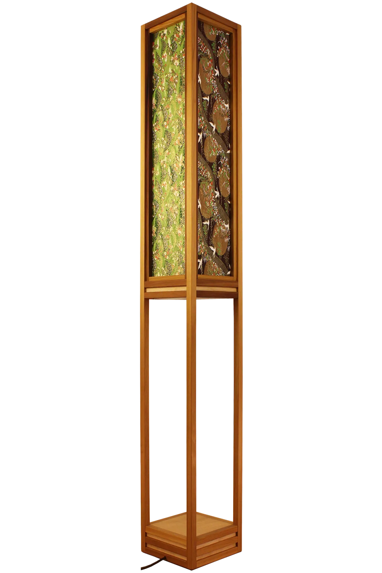 Vloerlamp Ginza cedar