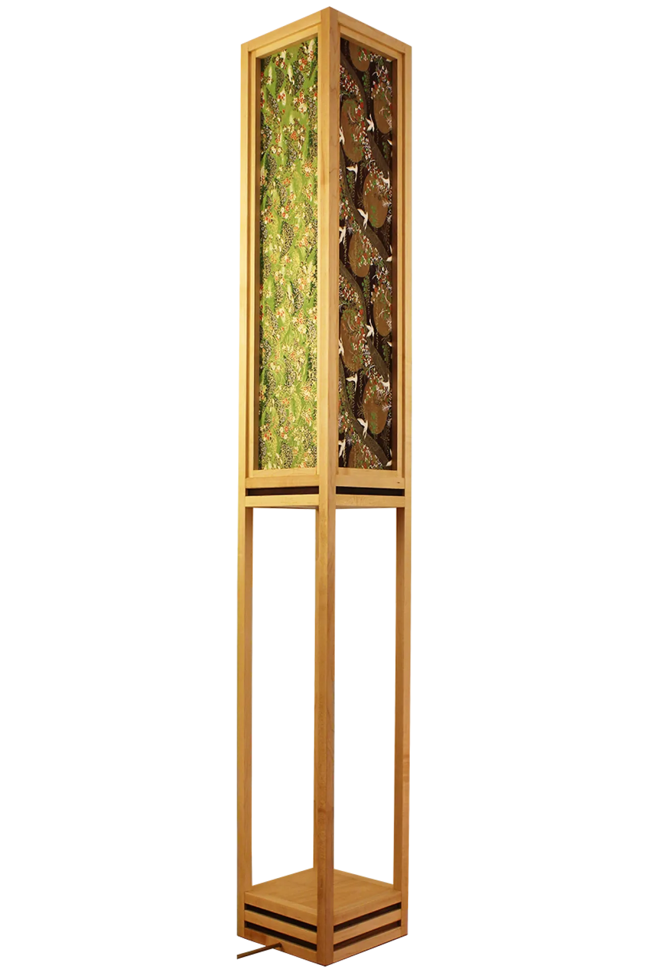 Vloerlamp Ginza maple