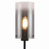 Vloerlamp Guus rookglas 1-lichts – Zwart Guus Vloerlamp Rookglas 1-lichts – Zwart #1