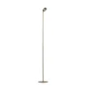Vloerlamp Jake round bruin