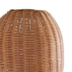 Vloerlamp Joah rattan 154x53 cm