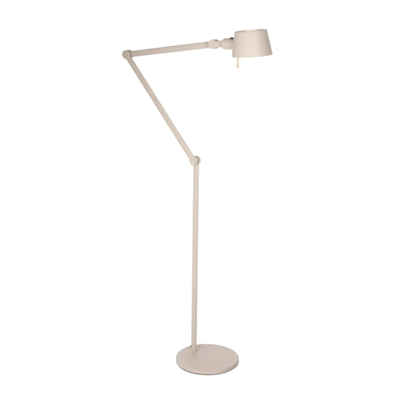 Vloerlamp Kees hoog creme