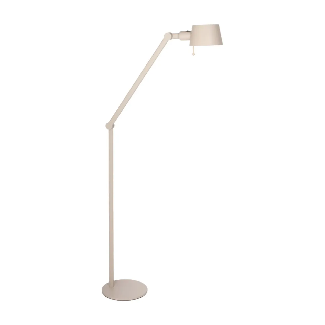 Vloerlamp Kees laag creme