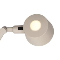 Vloerlamp Kees laag creme