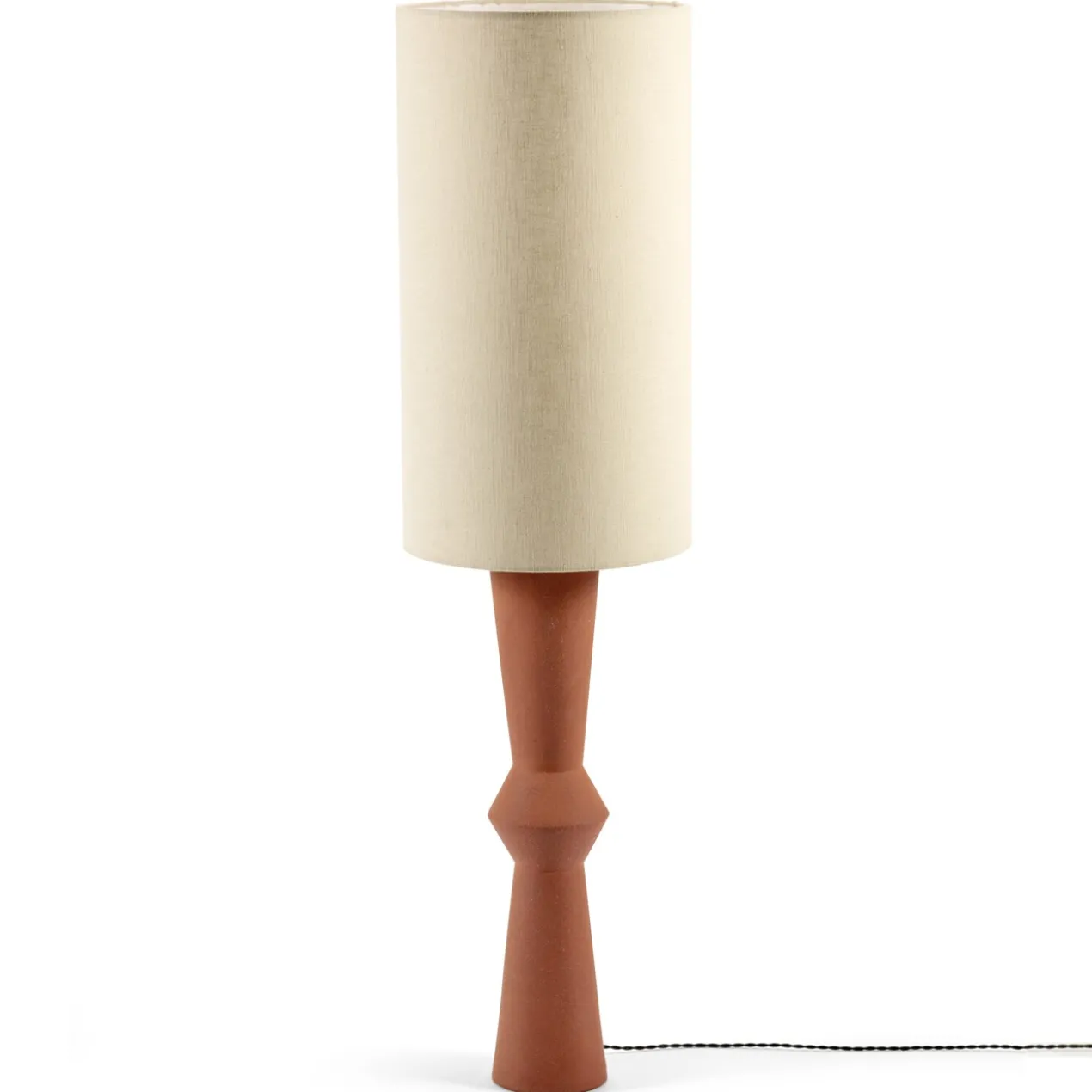 Vloerlamp Marie-ann red/brown/beige