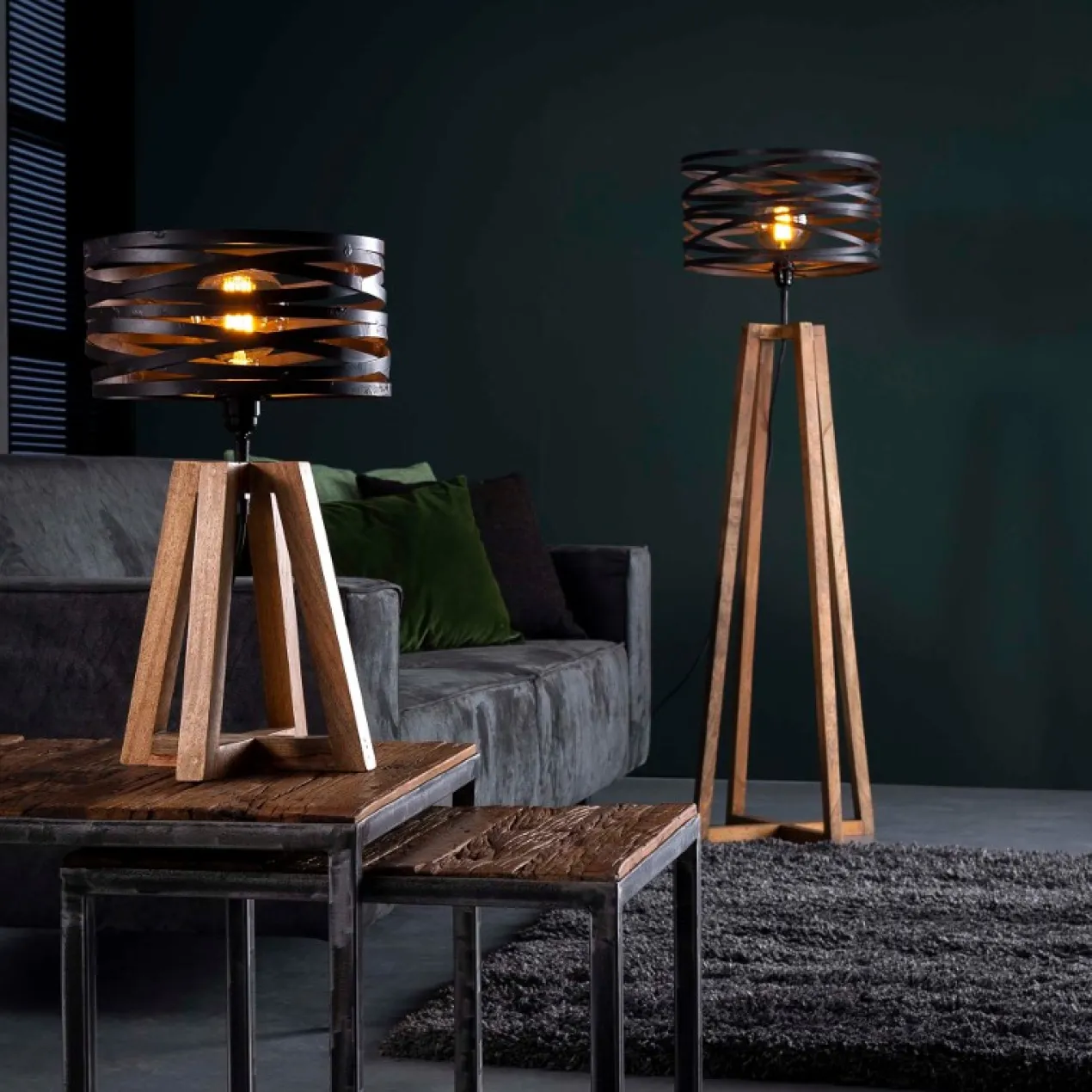 Vloerlamp Nottingham