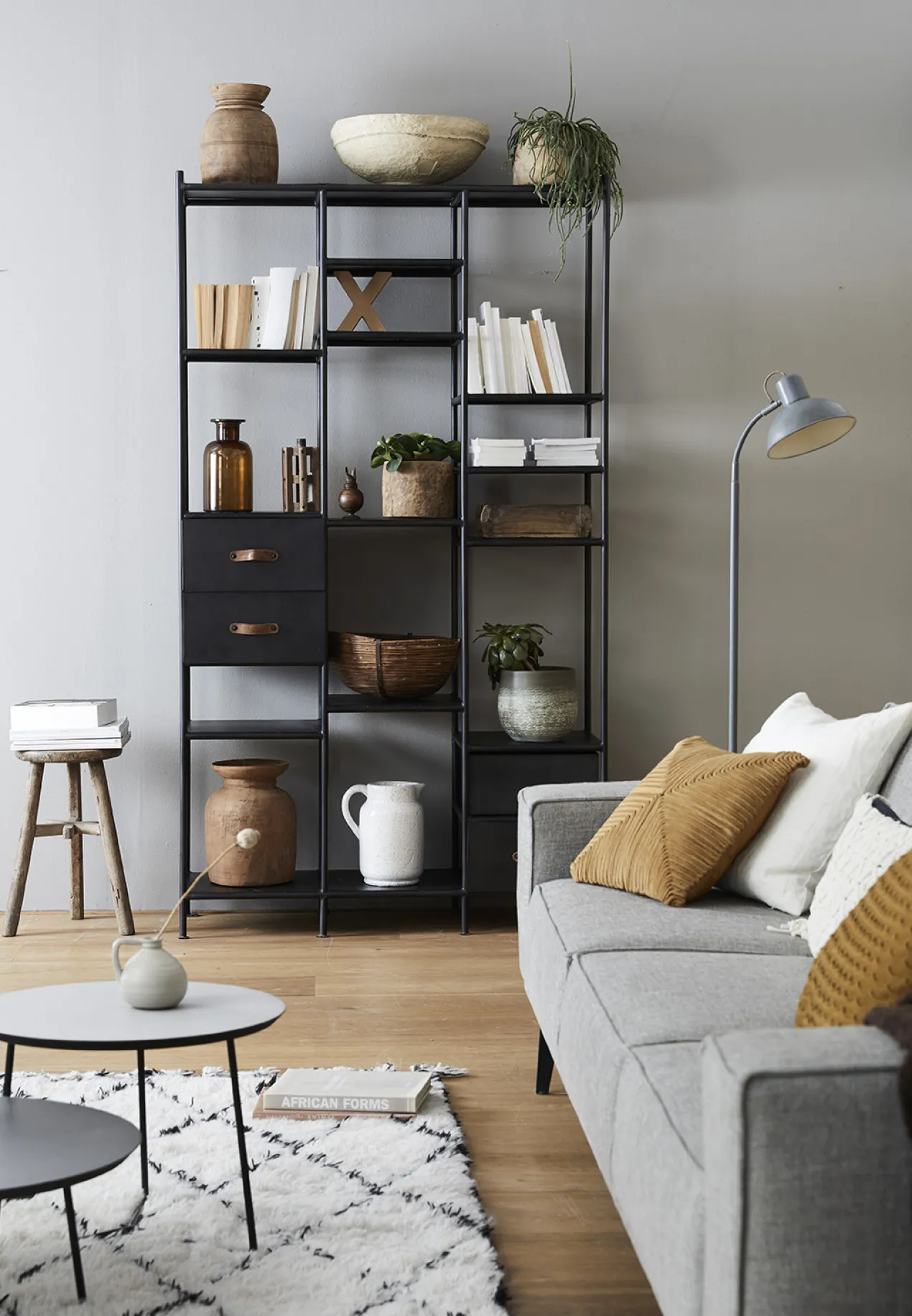 Vloerlamp Office Soft Grey