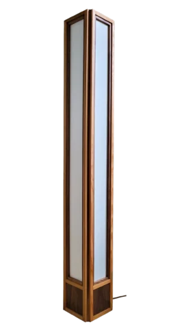 Vloerlamp Osaka cedar