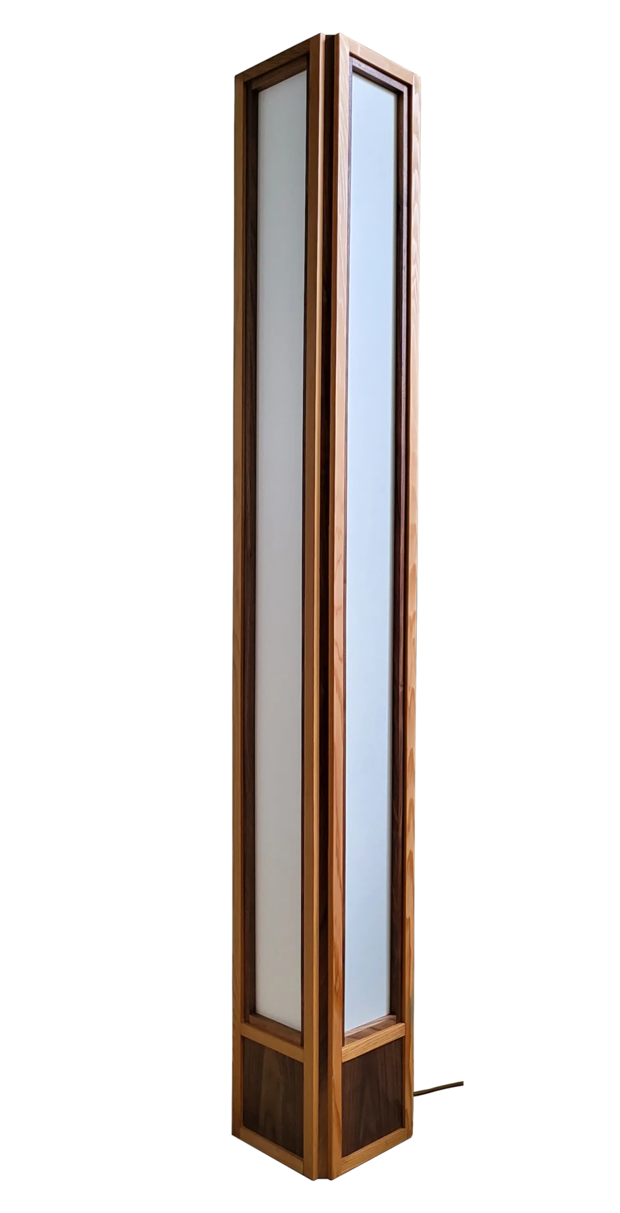 Vloerlamp Osaka cedar