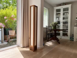 Vloerlamp Osaka cedar