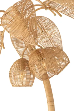 Vloerlamp Palmboom naturel Large