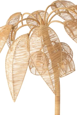 Vloerlamp Palmboom naturel Small