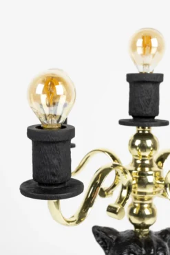 Vloerlamp Proudly Crowned Panther Proudly Crowned Panther Vloerlamp zwart