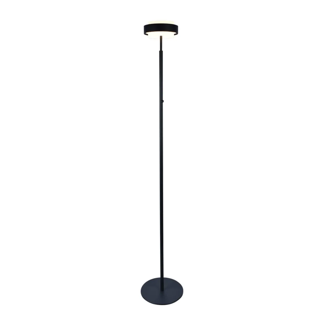 Vloerlamp Puleggia zwart