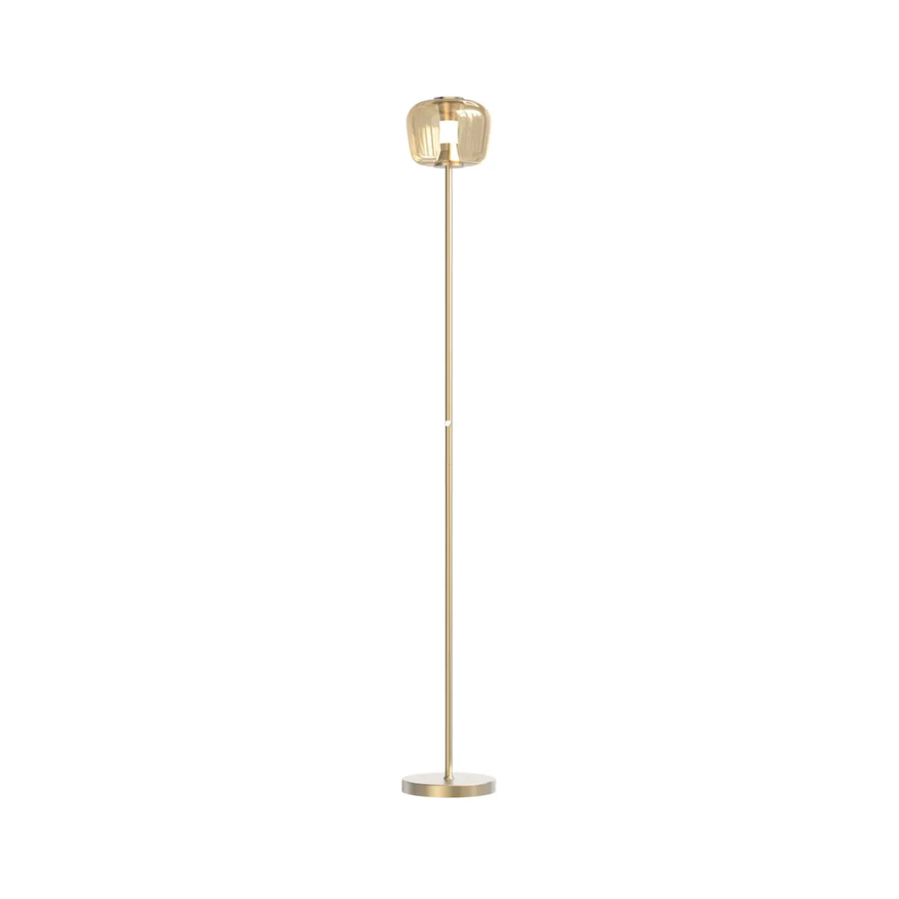 Vloerlamp Rosa rosé-goud