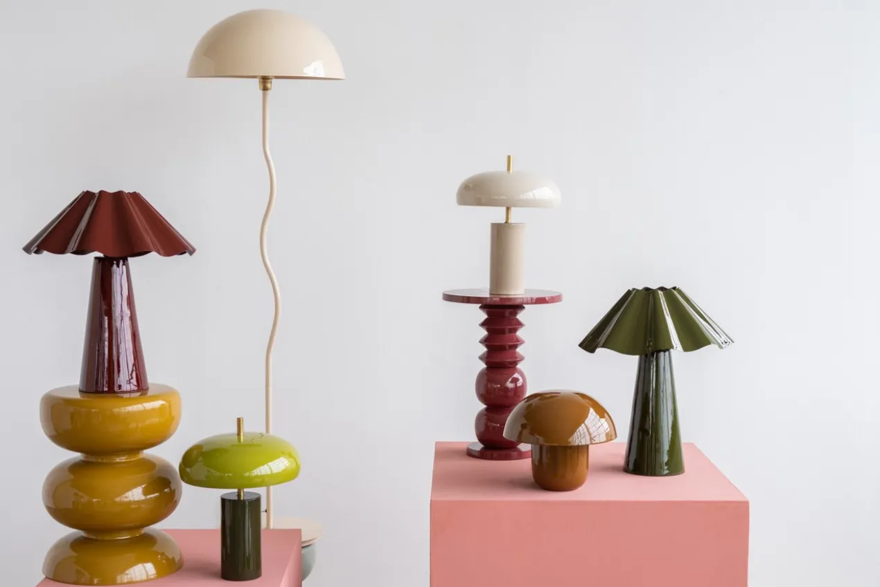 Vloerlamp Salsa beige