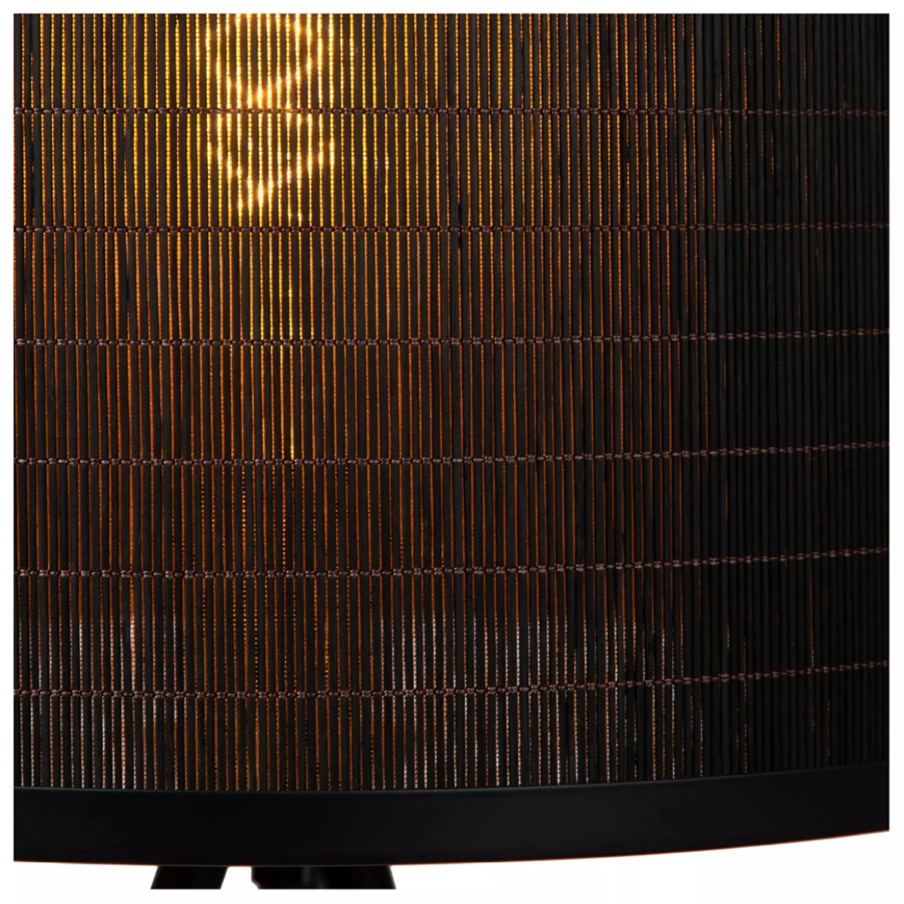 Vloerlamp Tagalog Ø56 cm zwart bamboe