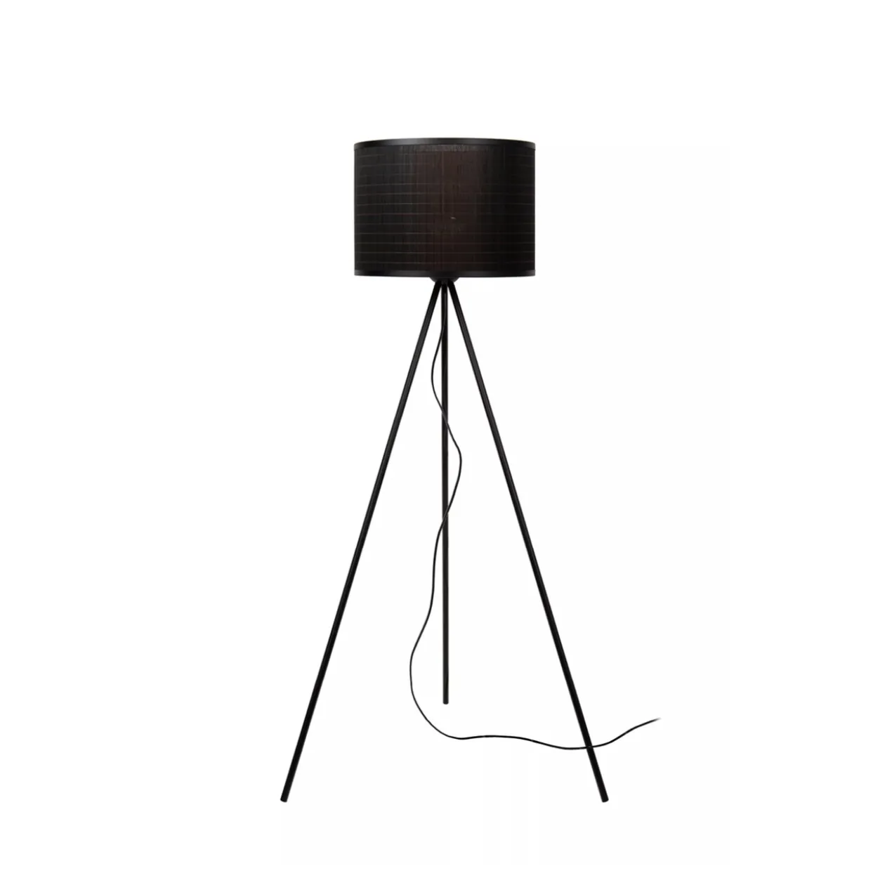 Vloerlamp Tagalog Ø56 cm zwart bamboe