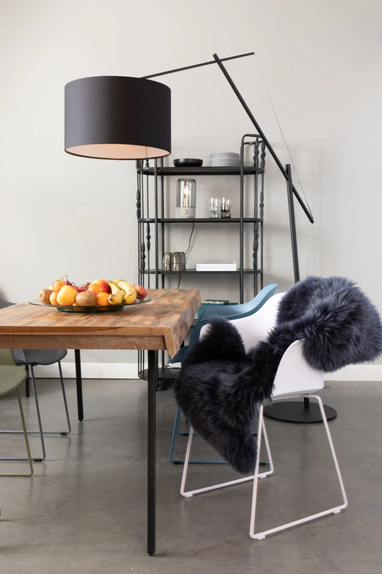 Vloerlamp Tokio zwart