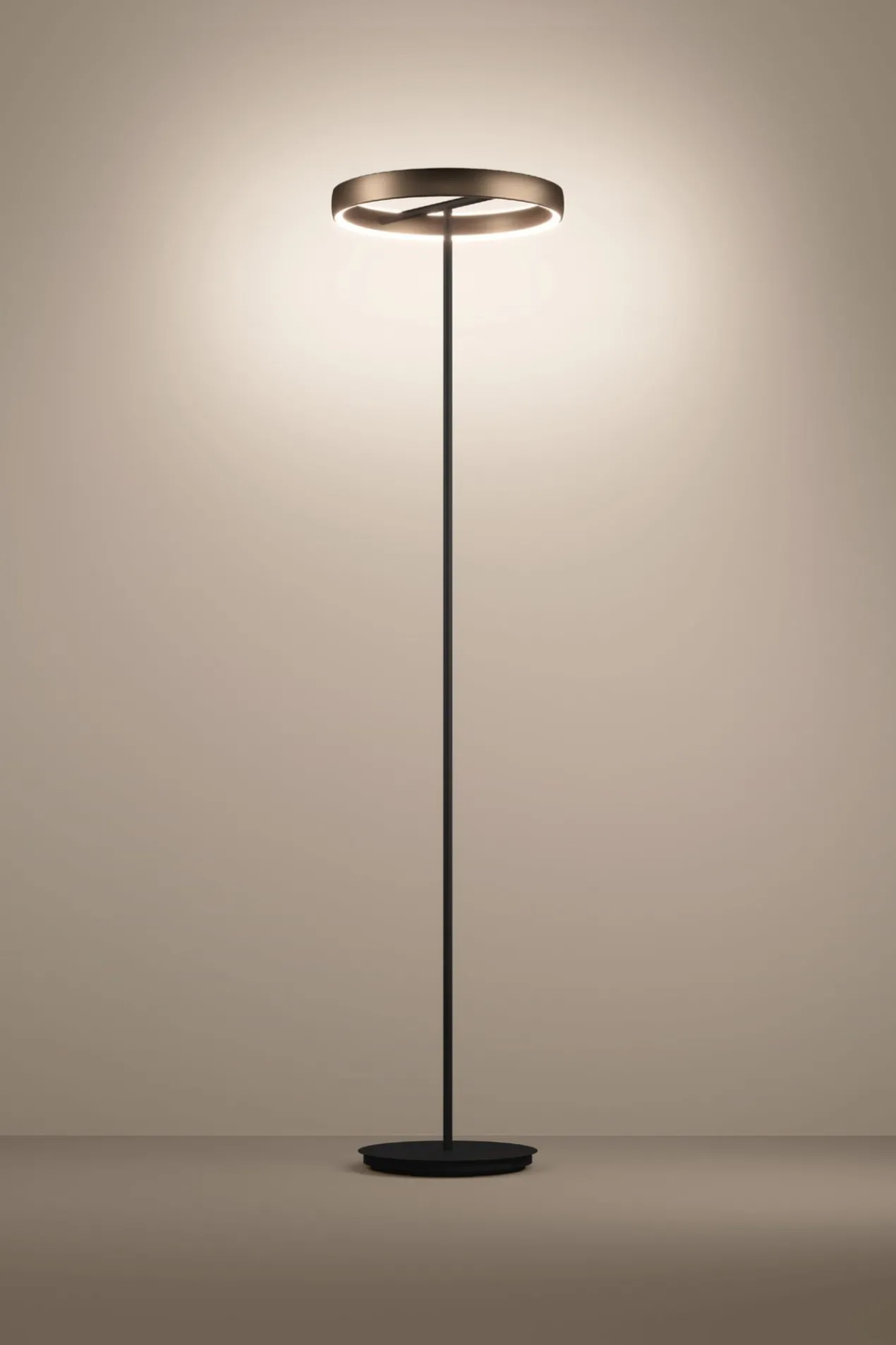 Vloerlamp Trabuco LED Brons