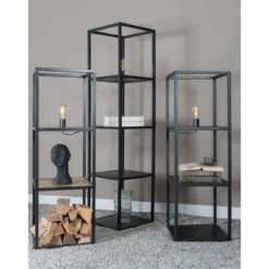 Vloerlamp Vintage Hout 120 cm