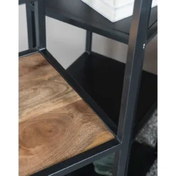 Vloerlamp Vintage Hout 120 cm