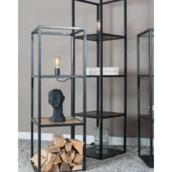 Vloerlamp Vintage Zwart/Zwart 160 cm