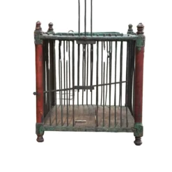Vogelkooi hout oud uniek