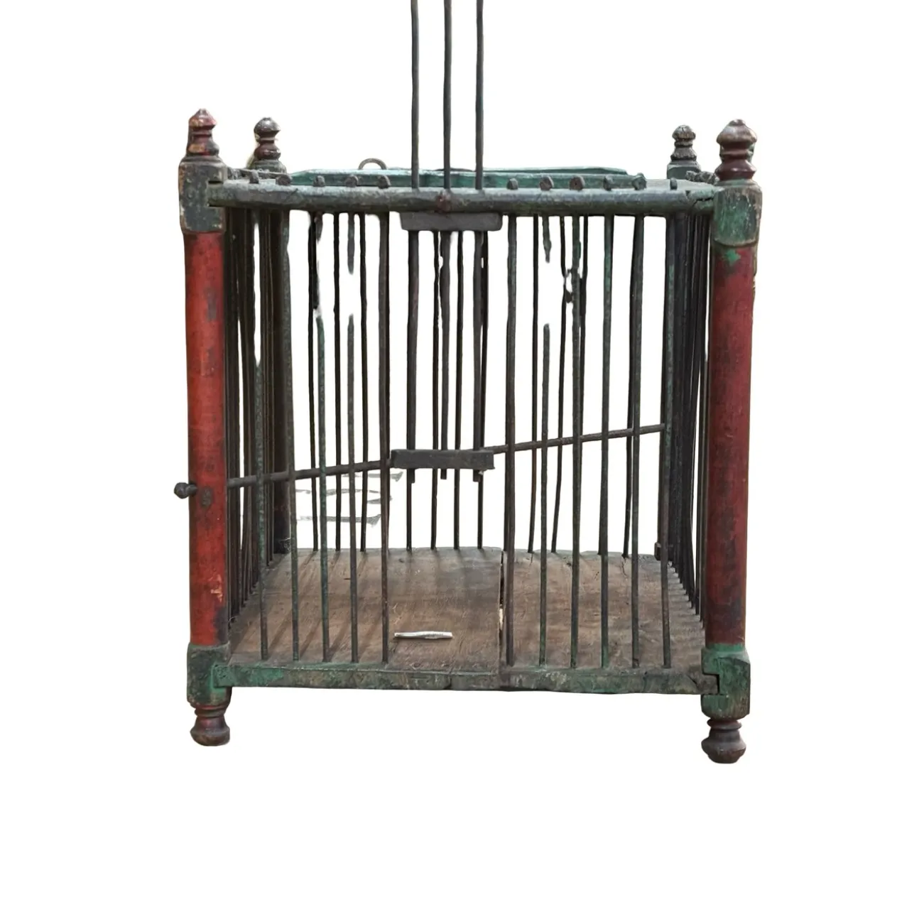 Vogelkooi hout oud uniek