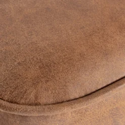 Vogue barstoel 80 cm leer cognac