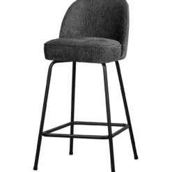 Vogue barstoel 65 cm structure velvet mountain