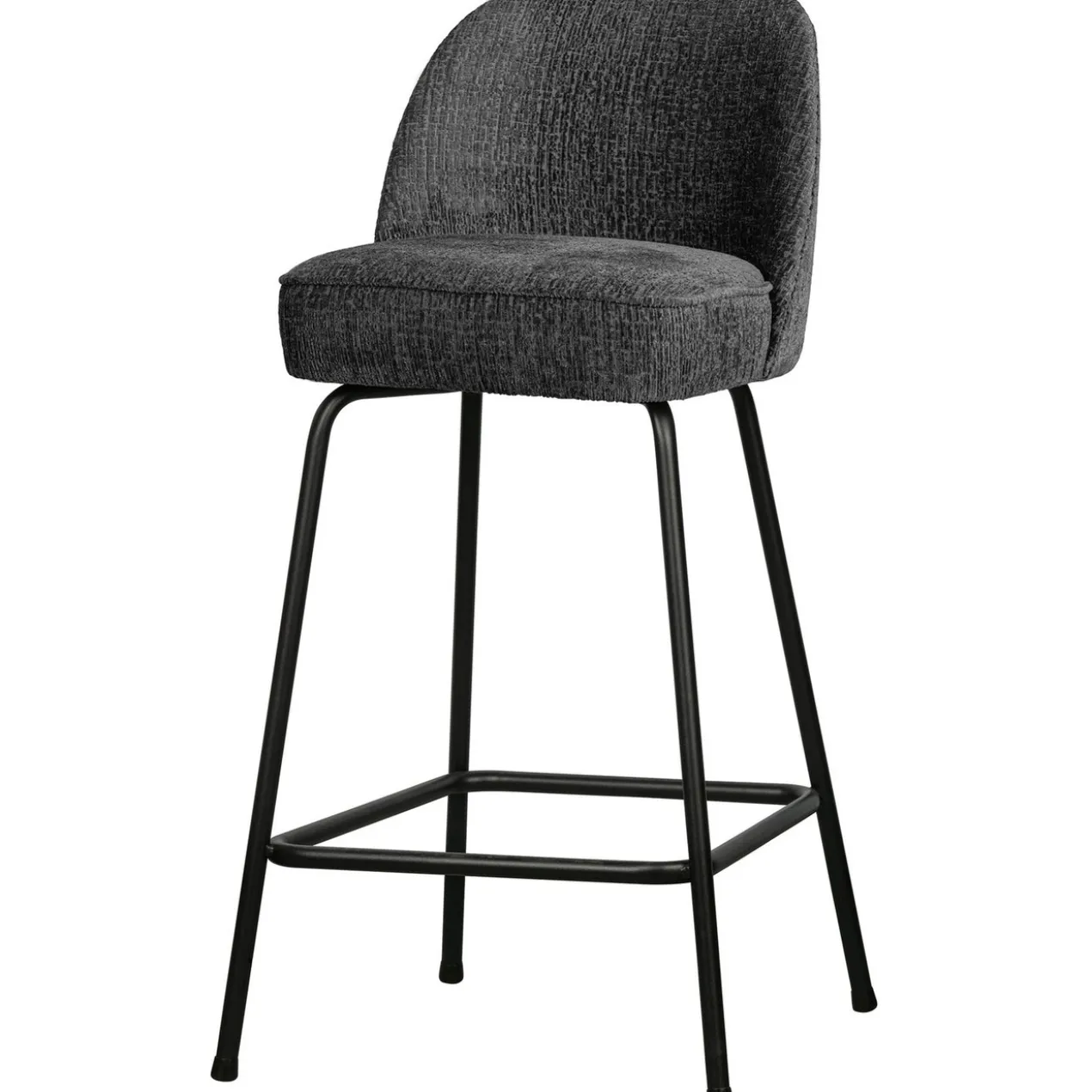 Vogue barstoel 65 cm structure velvet mountain